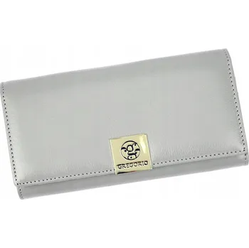 Peněženka Gregorio dámská peněženka z pravé lícové kůže šedá