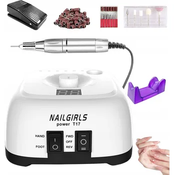 BRUSKA NA NEHTY MANIKÚRA 11V1 PEDIKÚRA PROFESIONÁLNÍ VÝKONNÁ + PEDÁL
