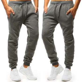 DStreet pánské tepláky Dawid šedé, velikost M