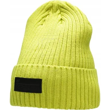 Pokrývka hlavy 4F zimní čepice beanie zelená, velikost M