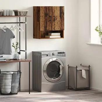 Koupelnový nábytek vidaXL Nástěnná skříň Staré dřevo 60 x 31 x 70 cm kompozitní dřevo [879543]