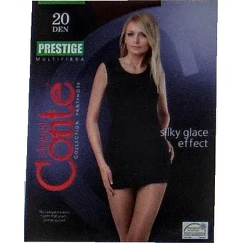 Podprsenka Punčocháče hladké Conte Elegant Solo 20den hnědé shade velikost 3