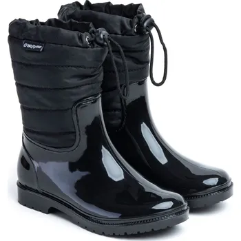 Dámská obuv Zimní boty zateplené fleecem, stahovací, holínky gumové lehké Wojtyłko