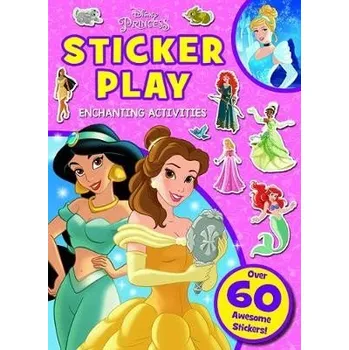 Cizojazyčná kniha Disney Princess: Sticker Play Enchanting Activities
