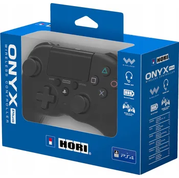 Gamepad Bezdrátový a drátový Bezdrátový ovladač (ovladač) pro PS4 HORI, černý
