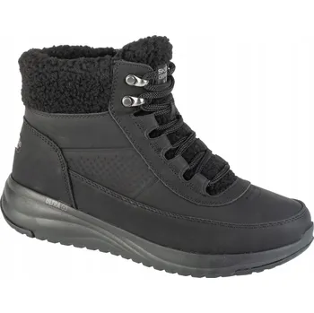 Dámská zimní obuv Dámské kotníkové boty Skechers na klínku, velikost 38