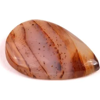 Přírodní kámen Kabošon Montana Agate č.7981 (24x16x5mm)