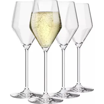 Sklenice Skleničky na šampaňské Ray KROSNO na prosecco, sada kusů 1 kosočtvercová šálek 75 Ml