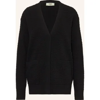 Dámský svetr Fendi Dámský Oversized Svetr, černá, 38