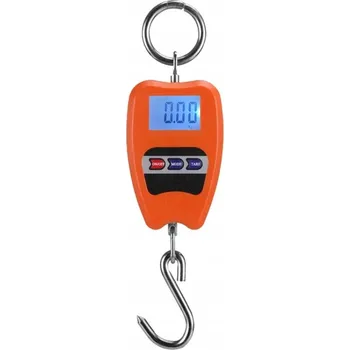 Kuchyňská váha Závěsná váha 200 kg s LCD podsvícením, přenosná