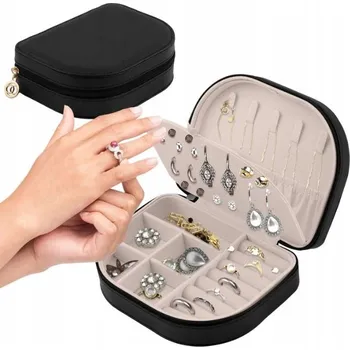 Příslušenství pro čtečku elektronické knihy Šperkovnice Massido černá kožená víceúrovňová