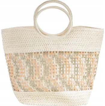 Kabelka Agrafka plážová taška béžová