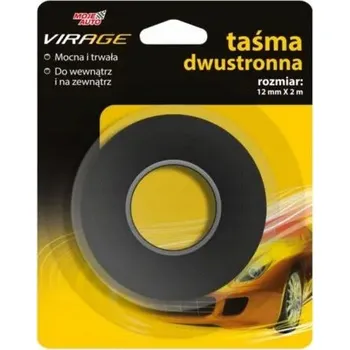 Lepicí páska MOJE AUTO OBOUSTRANNÁ PÁSKA ČERNÁ 12MMx2M