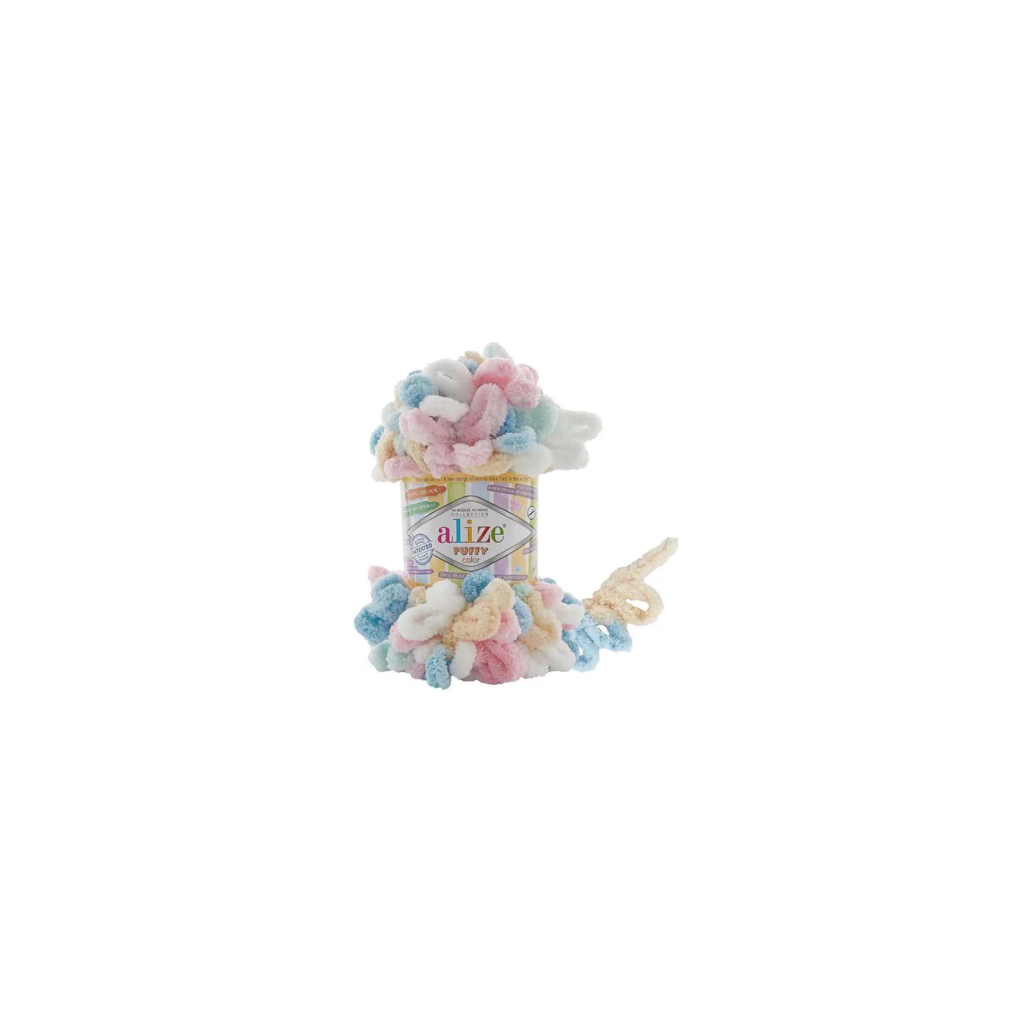 Fotografie 1 - Příze Alize Puffy Color 6523
