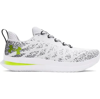 Pánské cyklistické tretry Under Armour Wh Anth HV Yllw 4723001 8 (42.5)