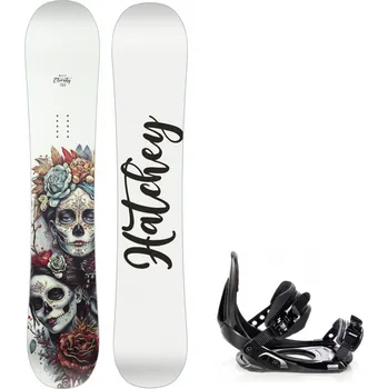 Snowboard Snowboard komplet Hatchey Eternity + vázání Croxer MP180 Velikost: 157 cm, Velikost vázání: S