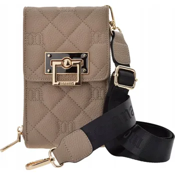 Kabelka Béžová eko kůže kabelka přes rameno Monnari