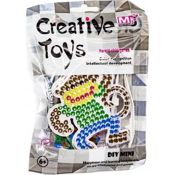 Dětské navlékací korálky ZAŽEHLOVACÍ KORÁLKY VZORY ZVÍŘATA Zažehlovací korálky OPICE