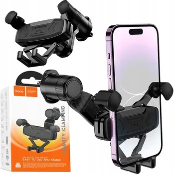 HOCO gravitační držák do auta do mřížky ventilace H66 černý