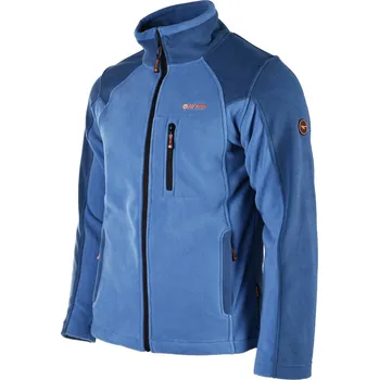 Pánská mikina Hi-Tec pánská mikina MONAR - SILNÝ PÁNSKÝ FLEECE ROZEPÍNATELNÝ NA ZIP, velikost 3XL