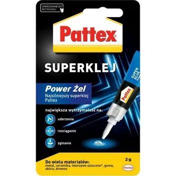 Průmyslové lepidlo PATTEX S.O.S. Super Rychlé Lepidlo Power gel 2G