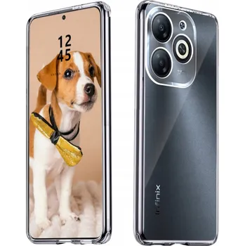 Pouzdro na mobilní telefon Zadní Kryt B24 pro Infinix Smart 8 4G / Hot 40i transparentní (bezbarvý)