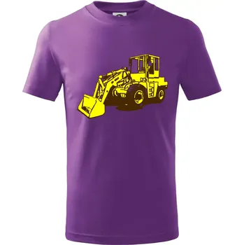 HON UN 053 - Tričko dětské bavlněné - 146 cm/10 let ( Fialová )