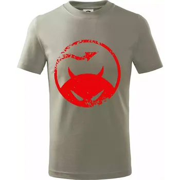 Devil Kruh - Tričko dětské bavlněné - 98 cm / 2 roky ( Light khaki )