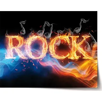 Plakát Sablio Plakát Rock - 60x40 cm