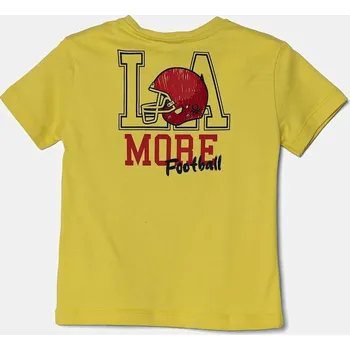 Chlapecké tričko Dětské bavlněné tričko United Colors of Benetton 3I1XG10IJ.P.Seasonal zelená 71A, vel. 104