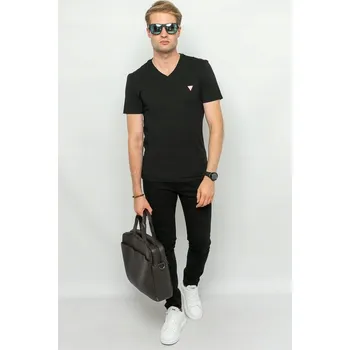 Pánské tričko Pánské tričko s výstřihem do V / výstřih V Guess, velikost XL