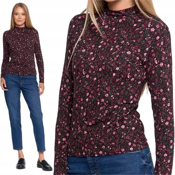 Dámská košile DÁMSKÁ HALENKA KLASICKÁ VISKÓZOVÁ FIALOVÁ POHODLNÁ DLOUHÝ RUKÁV MORAJ XXL