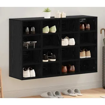 Botník vidaXL Skříň na obuv Černý dub 103 x 30 x 67 cm kompozitní dřevo [875220]