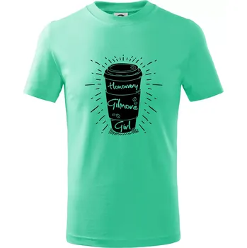 Honorary Gilmore Girl - Tričko dětské bavlněné - 98 cm / 2 roky ( Mátová )