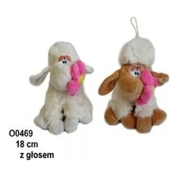 plyšák Owca z głosem 18cm MIX