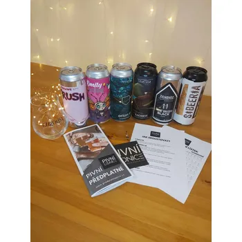 Pivo Předplatné piva 6 ks plechovek (Zásilkovna) Rok