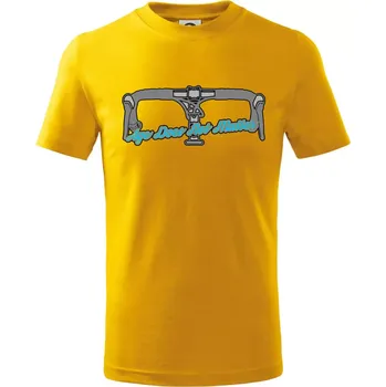 Age does not matter - Tričko dětské bavlněné - 98 cm / 2 roky ( Žlutá )