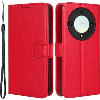 Pouzdro na mobilní telefon Flipové Pouzdro XGSM pro Honor Magic5 Lite červené