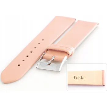 Řemínek na hodinky Kožený řemínek na hodinky Tekla T-047.13 18 mm
