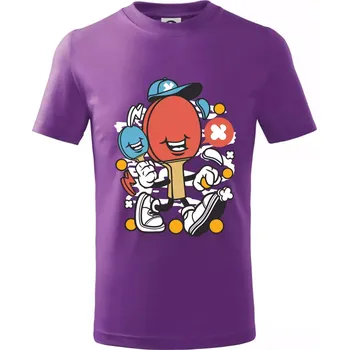 Pinčesaňák - Tričko dětské bavlněné - 158 cm/12 let ( Fialová )