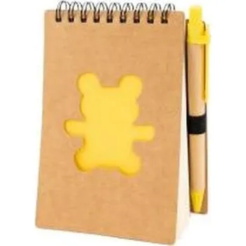 Blok Blok spirala Eco Bear z długopisem
