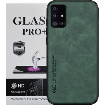 Pouzdro na mobilní telefon Zadní Kryt Audioimp pro Samsung Galaxy M51 zelený