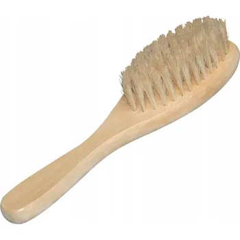 Obraz Kartáč s přírodními štětinami pro domácí zvířata, dřevěný, 17 cm, Kerbl