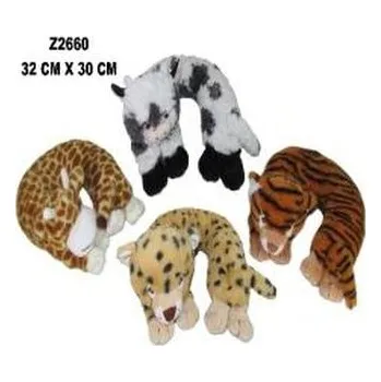 plyšák Zagłówek zwierzęta 30x32cm MIX