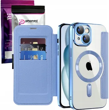 Pouzdro na mobilní telefon Flipové pouzdro Phoneo pro Apple iPhone 11, modré