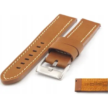 Řemínek na hodinky Kožený řemínek na hodinky Diloy 384.03 20 mm