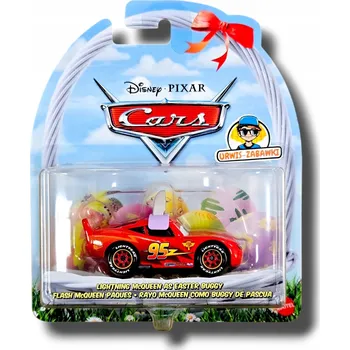 autíčko Auta Cars LIGHTNING McQUEEN jako Velikonoční králíček DISNEY PIXAR 1:55