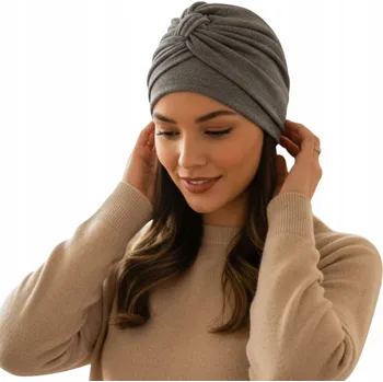 Podprsenka Eva Design czapka zimowa šedá, univerzální velikost
