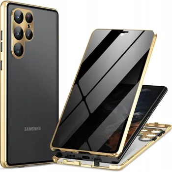 Pouzdro na mobilní telefon Erbord pro Samsung Galaxy S24 Ultra zlatý