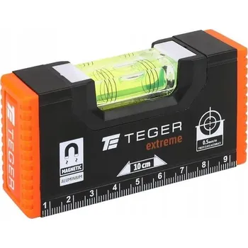 Vodováha Hliníková vodováha / magnetická 10 cm Extreme TEGER